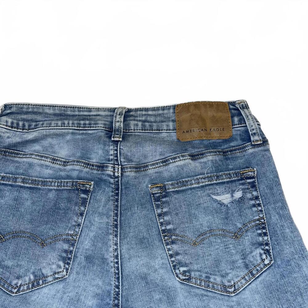 American Eagle Next Level Flex Slim Men’s W28 x L32 Distressed Light Wash Jeans - Picture 7 of 8